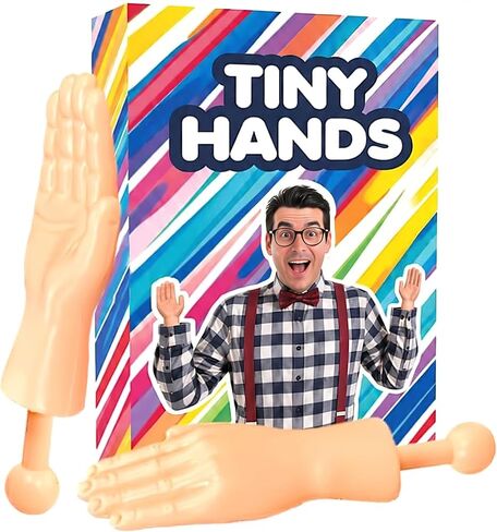 DR DINGUS Tiny Hands (1 Pair) Original Little Small Mini Hand Stick Puppet in Saudi Arabia
