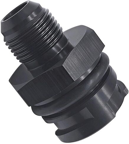 Billet Black Aluminum Valve Cover Oil Cap w/-10 AN Fitting for LS LSX LS1 LS2 LS3 LS6 LS7 in Kuwait