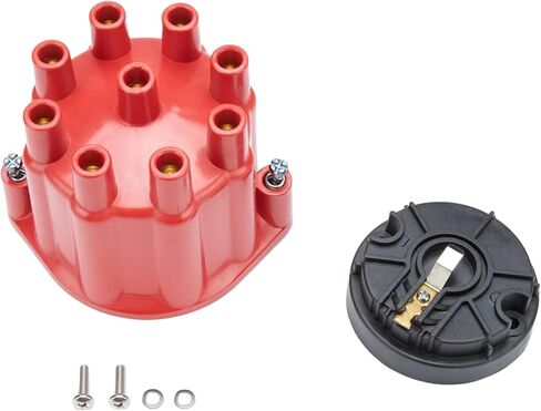 Pertronix D600700 Black Cap and Rotor for Flame-Thrower Billet Distributor 8 Cylinder Engine in Kuwait