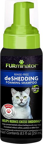 FURminator® Rinse-Free deShedding Foaming Shampoo for Cats, 8.5 oz in Kuwait