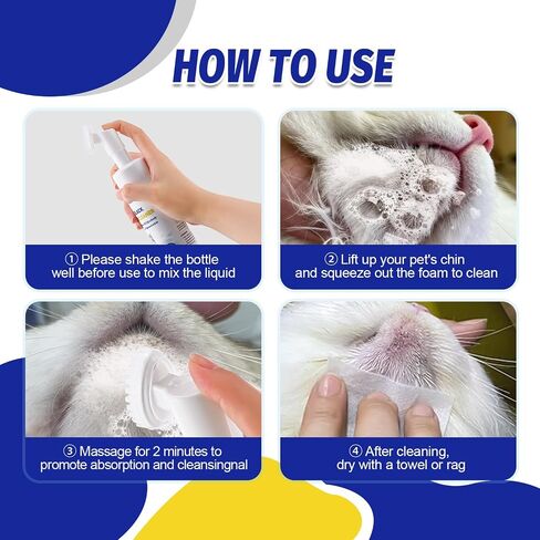 Cat Chin Blackhead Cleaner,2-in-1 Wash and Brush No-Rinse Foaming in Saudi Arabia