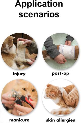 EWES Cat Cone Collar Soft,Elizabethan Collars After Surgery,Recovery Donut in Kuwait