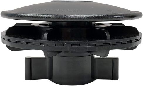 Vico Marine - Vico Marine Boat Vent II - Black- 4.5" W x 4.5" D x 2.5" - Quick and Easy Installation in Saudi Arabia
