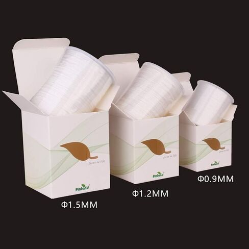 PMLAND 1 X Roll of 100 Yards Lift Shade Cord 1.2 mm - White in Kuwait