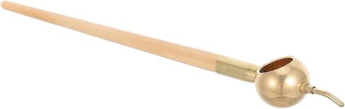 Handcrafted Canting with Copper Reservoir, Wood-Handled Applicator for Intricate Batik Patterns and Pottery Decoration Small in Kuwait