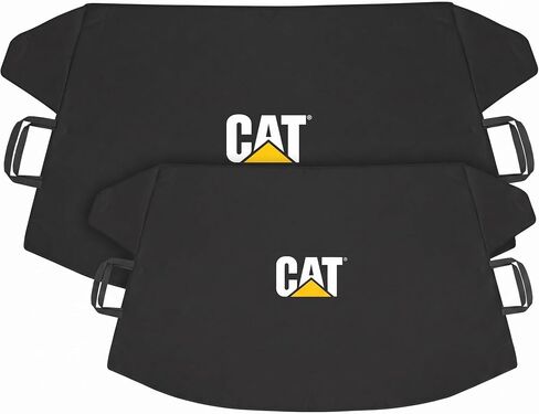 Cat® Windshield Snow Cover, Toughest Car Frost Protector for Ice & Sleet, Weatherproof for Winter, Includes Anti-Theft Straps, Freeze Protector for Auto Car Truck Van SUV, Wide Size 78"x45" inch,Black in Kuwait