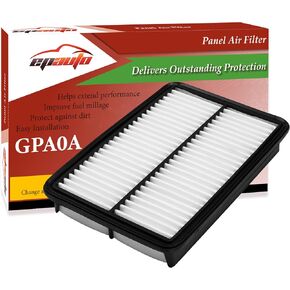 EPAuto GPA0A (PE07-13-3A0A) Replacement for Mazda Rigid Panel Engine Air Filter for SkyActiv Mazda 3 (2013-2018), Mazda 6 (2014-2021), CX-5 2.5L (2013-2021) in Saudi Arabia
