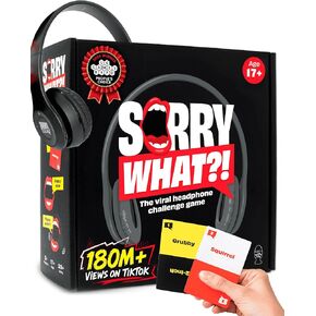 Sorry What - Award Winning Headphone Challenge Party Game for Adults 17+ in Saudi Arabia