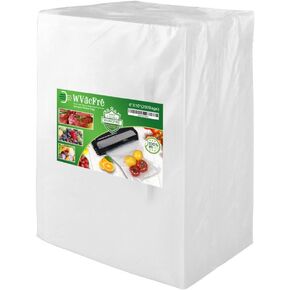 200 Quart Size 8x12Inch Vacuum Sealer Freezer Bags with Commercial Grade,BPA Free,Heavy Duty,Great for Food Vac Storage or Sous Vide Cooking in Saudi Arabia