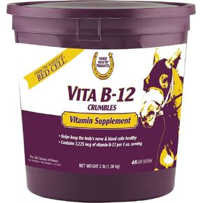 Horse Health Vita B-12 Crumbles Vitamin Horse Supplement, 3 lbs in Kuwait