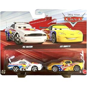 Cars Disney Jeff Gorvette and Pace 1:55 Metal Cars - Set of 2 in Saudi Arabia