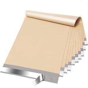 Fuxury Poly Mailers 10x13 Inch 200 Pcs, Bulk Shipping Bags for Clothing, Strong Adhesive Shipping Envelopes for Small Business Suppliers,Waterproof Mailers Poly Bags Mailing Envelopes Light Purple in Saudi Arabia