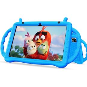 Fivahiva Kids Tablet 10 inch Android 15, Tablet for Kids 3-7, 10GB RAM 64GB ROM, 512GB Expandsion, Pre-intalled IWAWA, Parental Control, WiFi, Bluetooth, Dual Camera, Great Gift for Toddler (Pink) in Saudi Arabia