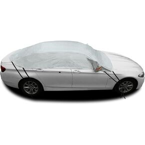Safe View Half Car Cover Top Waterproof/Windproof/Dustproof/Windshield Cover Snow Winter Summer (SUV YM) in Saudi Arabia