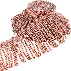 6 Yard 3 Inch Curtain Fringes Bullion Fringe Trim in Saudi Arabia
