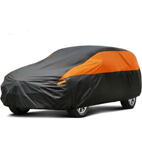 Car Cover for Automobiles All Weather Waterproof, Universal Fit Sedan Ford Mustang, Chevy Camaro/Malibu, Kia Optima, Hyundai Sonata, Nissan Altima, Volkswagen Passat, Tesla Model 3 etc. in Saudi Arabia