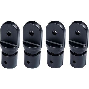 MX 1 inch Bimini Top Fitting Hardware Eye End Cap 4pcs (Inside for 1" Round Tube) in Kuwait