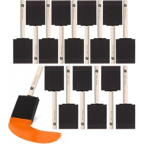 Bates- Foam Paint Brushes, 16 Pack, 2 Inch, Sponge Brushes, Sponge Paint Brush, Foam Brushes, Foam Brushes for Painting, Foam Brushes for Staining, Paint Sponges, Foam Sponge Brush in Saudi Arabia