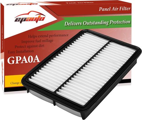 EPAuto GPA0A (PE07-13-3A0A) Replacement for Mazda Rigid Panel Engine Air Filter for SkyActiv Mazda 3 (2013-2018), Mazda 6 (2014-2021), CX-5 2.5L (2013-2021) in Kuwait
