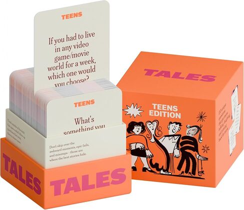 TALES 150 Conversation Cards, Family Edition, Create Meaningful Connections in Kuwait