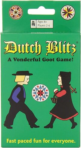 Dutch Blitz Card Game - Original Fast Paced Family Game with 160 Cards in Kuwait