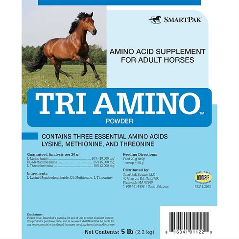Uckele Tri Amino Horse Supplement - Equine Vitamin & Mineral Supplement - 5 Pound (lb) in Saudi Arabia