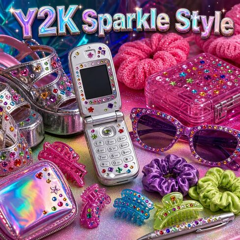 JIUZHU 7300+PCS Face Jewels for Makeup, Self Adhesive Rhinestone Stickers Kit Multicolor Gems for Face, Eyes, Hair, Nails, Body Art Festival Party Rave Makeup Supplies in Kuwait
