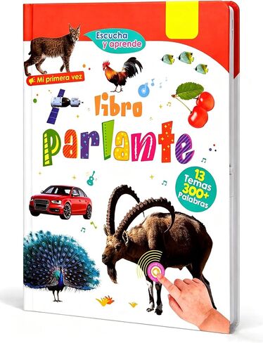 Spanish & English Bilingual Sound Book for Toddlers 2-5, 300 Words in Kuwait