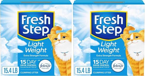 Fresh Step Advanced Odor Shield Light Weight Clumping Litter, 11.5 lb., 2Pk in Kuwait