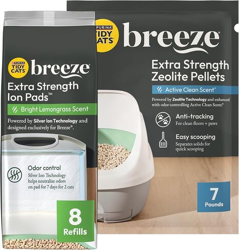 Purina Tidy Cats Breeze Cat Litter Extra Strength Refill Bundle in Saudi Arabia