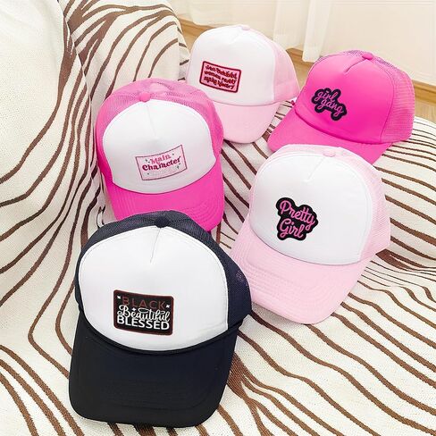 16pcs Black Girl Iron on Patches Girl Power Embroidered Patches for Trucker Hats Clothes Jackets Backpacks in Kuwait