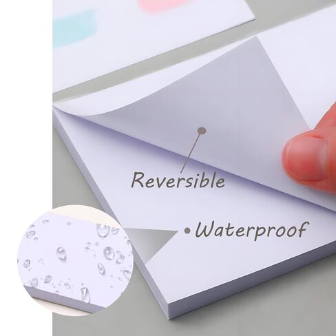 100 Sheets Disposable Nail Art Palette Paper, 3.93 × 3 Inches Portable Makeup Mixing Palette Paper, Nail Mixing Palette with 1 Pcs Mixing Stick for Nail Supplies Makeup Home Salon in Saudi Arabia
