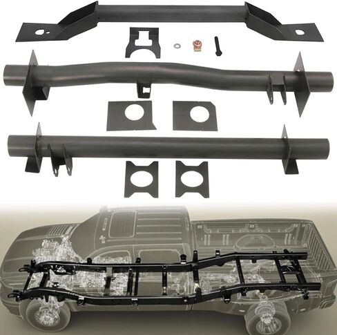 ELITEWILL Rear Upper Shock Mount Crossmember with Bracket Fit for 1999-2006 Chevy Silverado GMC Sierra 1500 2500 Fuel Tank Support Crossmember in Saudi Arabia