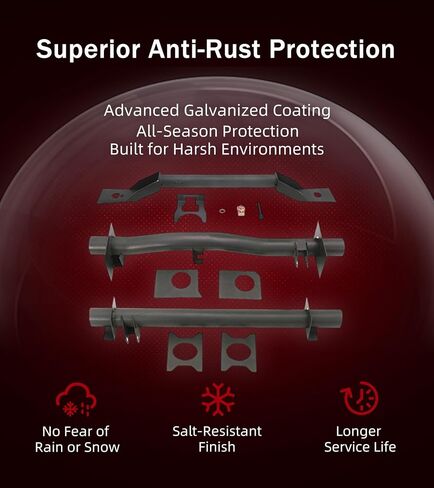 ELITEWILL Rear Upper Shock Mount Crossmember with Bracket Fit for 1999-2006 Chevy Silverado GMC Sierra 1500 2500 Fuel Tank Support Crossmember in Saudi Arabia