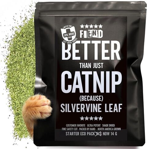 Catnip + Silvervine Safety-Cut Premium Grade A Food Grade .4 Cup (½ Oz) in Saudi Arabia
