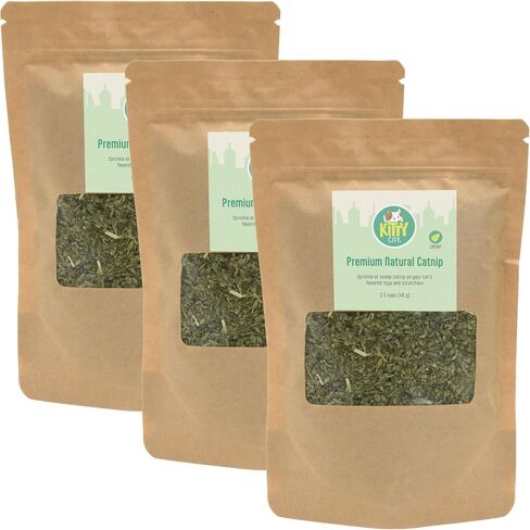 Kitty City Cat Premium Natural Catnip Collection, Catnip Bag in Saudi Arabia