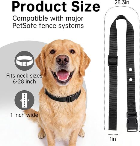 Replacement Collar Compatible with Petsafe If 100,Black in Saudi Arabia