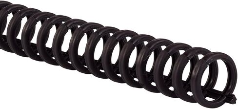 GBC Binding Spines / Spirals / Coils, 1/2" Diameter, 85 Sheet Capacity, ProClick, Black, 25 Pack (2515660) in Kuwait