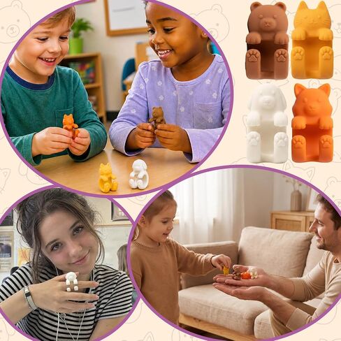 Fidget Toys, Cute Fidget Rings for Kids Student Classroom Prizes in Kuwait