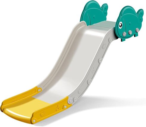 Couch Slide for Stairs Bed Kids Extended Widened Toddler Slide Plastic Indoor Toy Easy to Assemble Store Car Blue Plus in Saudi Arabia