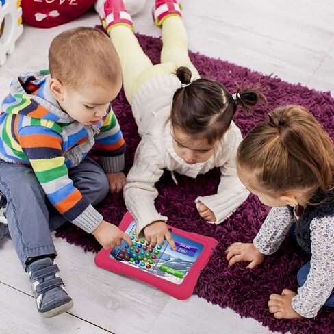 7 Inch Kids Tablet, Android Tablet for Kids, 32GB+512GB Expand Pink in Saudi Arabia
