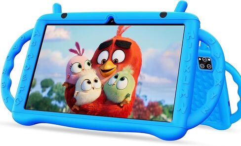 Fivahiva Kids Tablet 10 inch Android 15, Tablet for Kids 3-7, 10GB RAM 64GB ROM, 512GB Expandsion, Pre-intalled IWAWA, Parental Control, WiFi, Bluetooth, Dual Camera, Great Gift for Toddler (Pink) in Saudi Arabia
