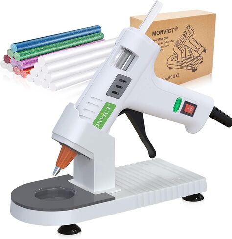 MONVICT Cordless Hot Melt Glue Gun, Smart Power-Off with 2.2 Ah Battery in Saudi Arabia