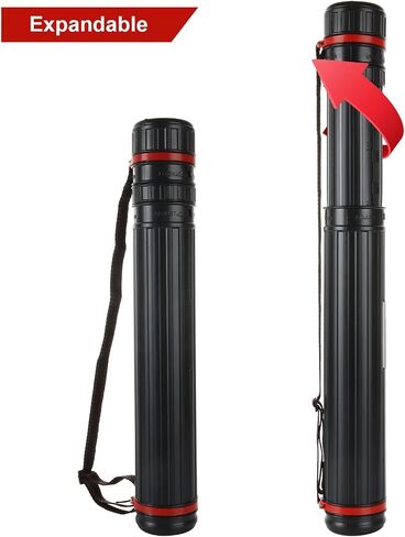 3PCS Small Poster Tube with Strap, Expand from 17.5 to 28 Inch in Kuwait