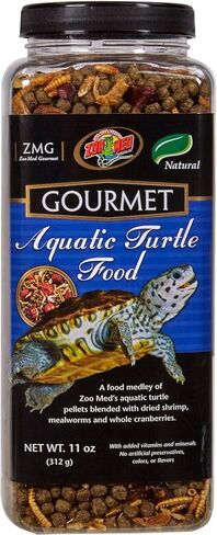 Zoo Med Gourmet Aquatic Turtle Food 11 oz. in Kuwait