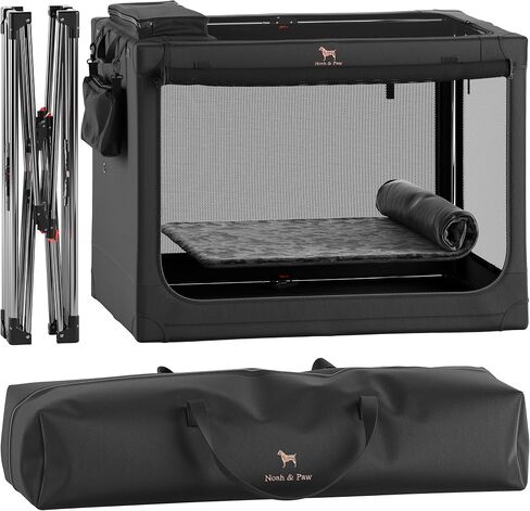 Noah & Paw XXL Collapsible Dog Crate, 42", Soft Sided Dog Crate 900D Oxford in Saudi Arabia