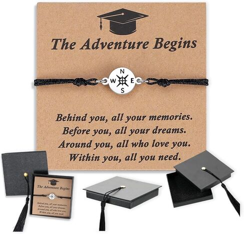 SAM & LORI 2023 Back to School Gifts-Mommy and Me Matching Bracelets-Comes in Cute Box with Sweet Card-Graduation Gifts-First Day of School Gifts in Kuwait