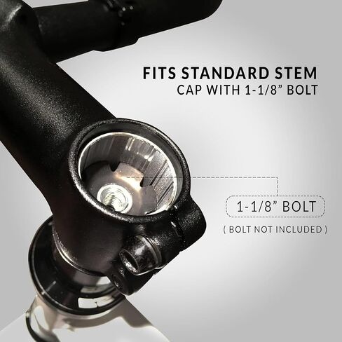 Dubbs Hardware Headset Top Cap 1-1/8 Aluminum MTB Bike Bicycle Headset Cover Stem Mountain Bike Road in Kuwait