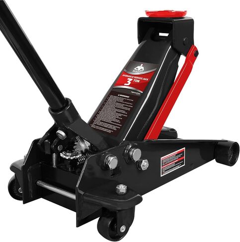 Jack Boss Floor Jack 3 Ton Capacity Fast Lift Service Jack Steel Heavy Duty Hydraulic Car Jack in Kuwait
