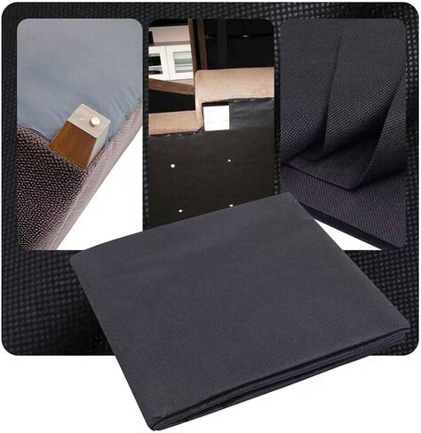 Upholstery Cambric Dust Cover Fabric 60 Inch x 3 Yard Replacement Bottom Replacement for Underside of Mattress Box Spring or Foundation, Sofas, Chairs, Conceals Frame and Staples Inside Furniture in Saudi Arabia